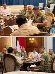 Prabowo Terima KSAD Maruli Simanjuntak, 300 Jembatan dan Sekolah Rampung dalam Tiga Bulan